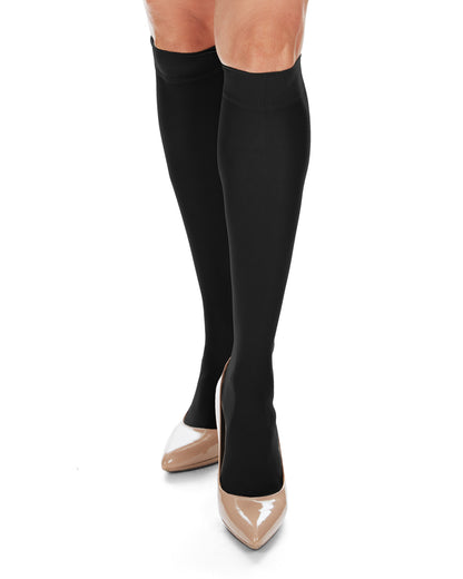 Women's Support Mate 60 Denier Knee Highs : Color: Black