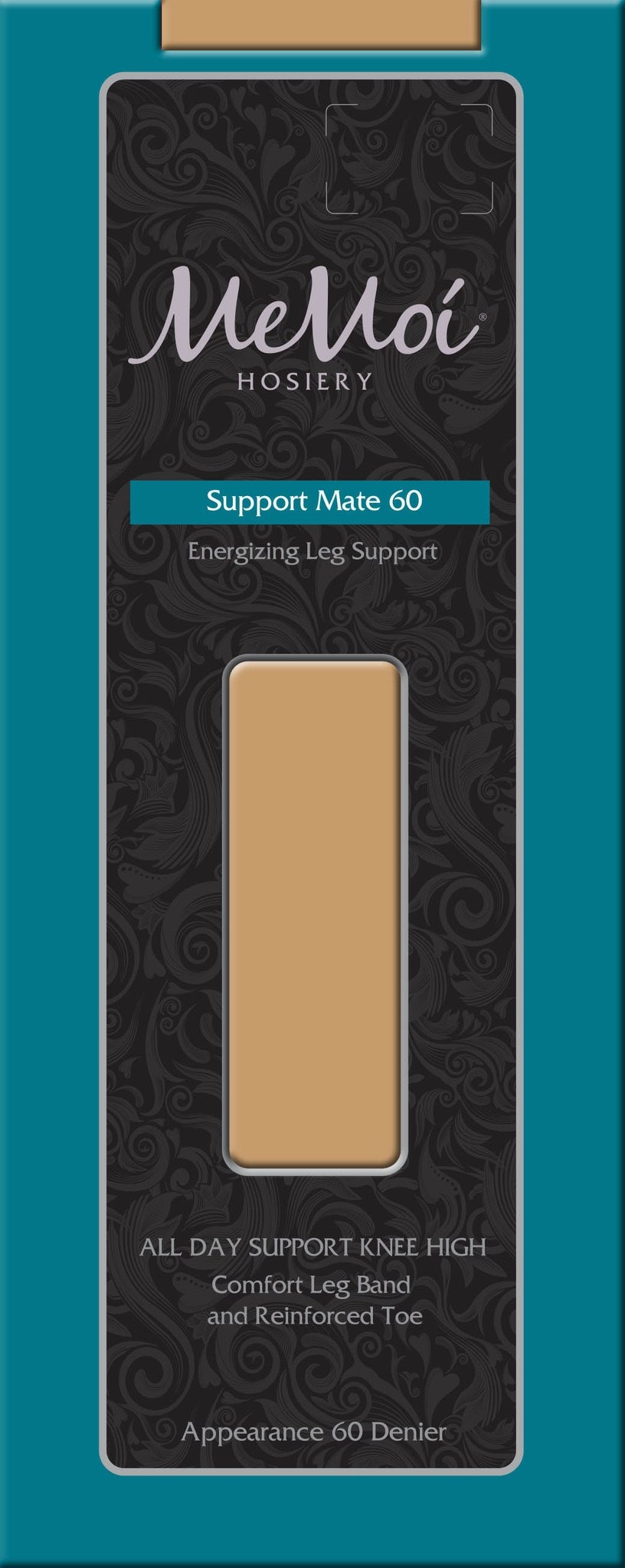 Women's Support Mate 60 Denier Knee Highs : Color: Honey