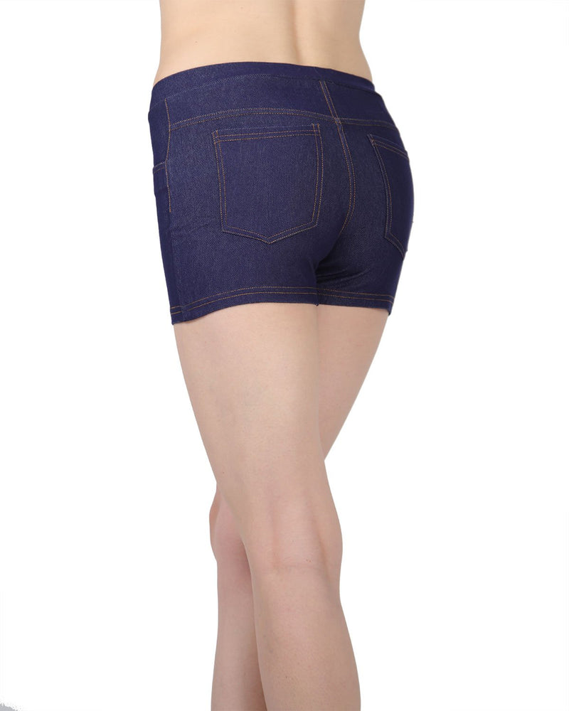 Amazon.com: Women's Knee-Length Denim Shorts High Rise Slim Bermuda Short  Summer Casual Cozy Stylish Stretchy Short Jean Legging (Blue,27) :  Clothing, Shoes & Jewelry