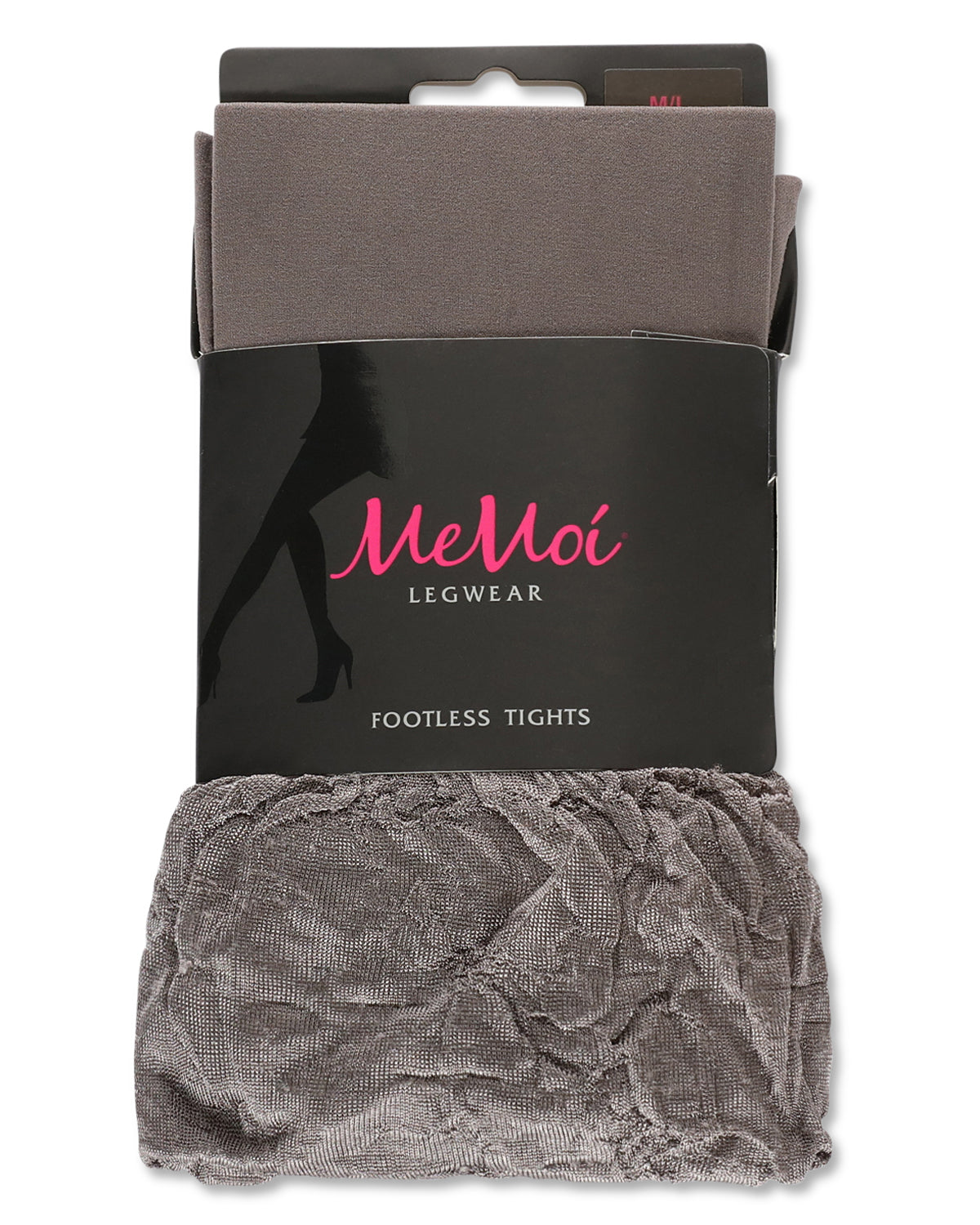 Women's Bell'leg Footless Nylon Tights : Color: Black