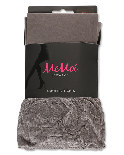 Women's Bell'leg Footless Nylon Tights : Color: Black