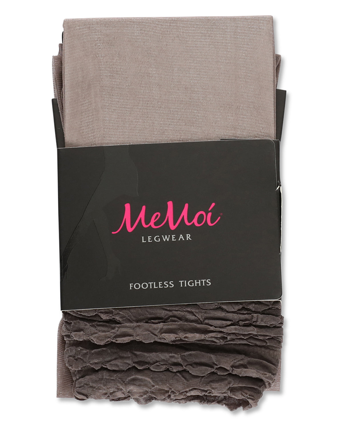 Layered Ruffles Sheer Footless Tights : Color: Black