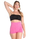 High-Waisted Shaping Boyshorts : Color: Very Berry