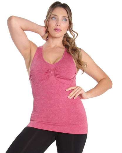 Frontrunner Shaping Sport Tank : Color: Cabernet Spacedye