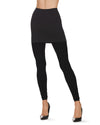 Grinza Capri Workout Skirted Leggings : Color: Black