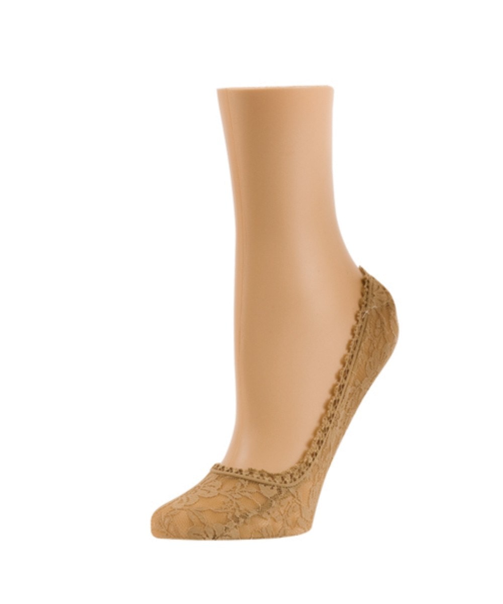 Women's Ballerina Cut Daisy Foot Liner : Color: Nude