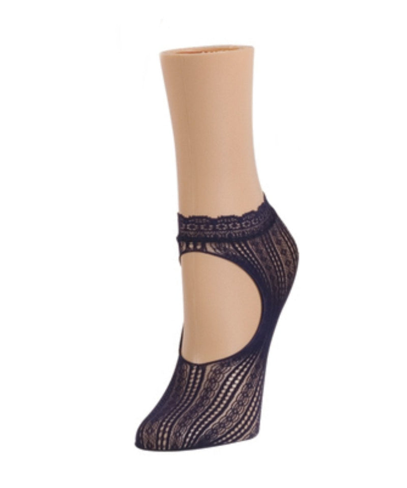 MeMoi Du-O Net Loafer Socks