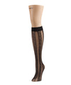 Women's Infinite X Knee High Trouser Socks : Color: Black