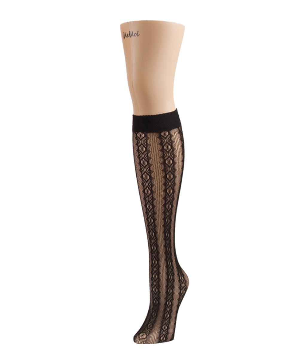 Women's Infinite X Knee High Trouser Socks : Color: Black