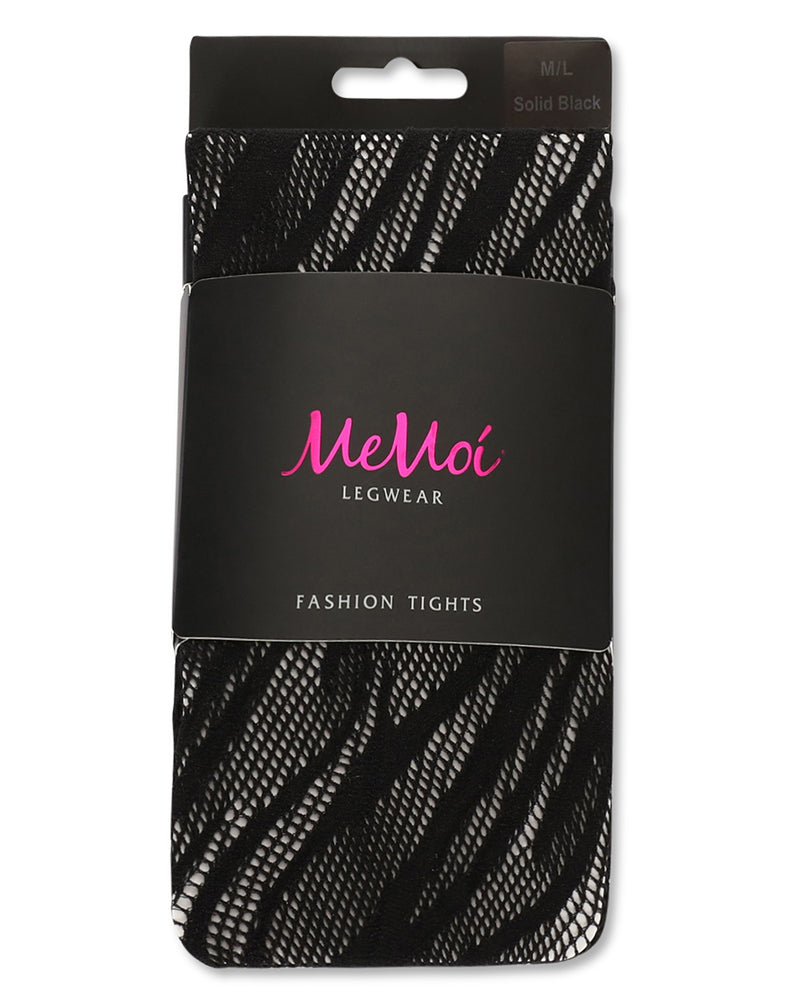 Women's Zebra Stripes Fishnet Nylon Tights