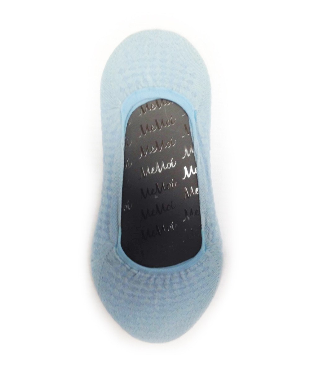 Women's Allover Diamonds No Show Liner Socks : Color: Cashmere Blue