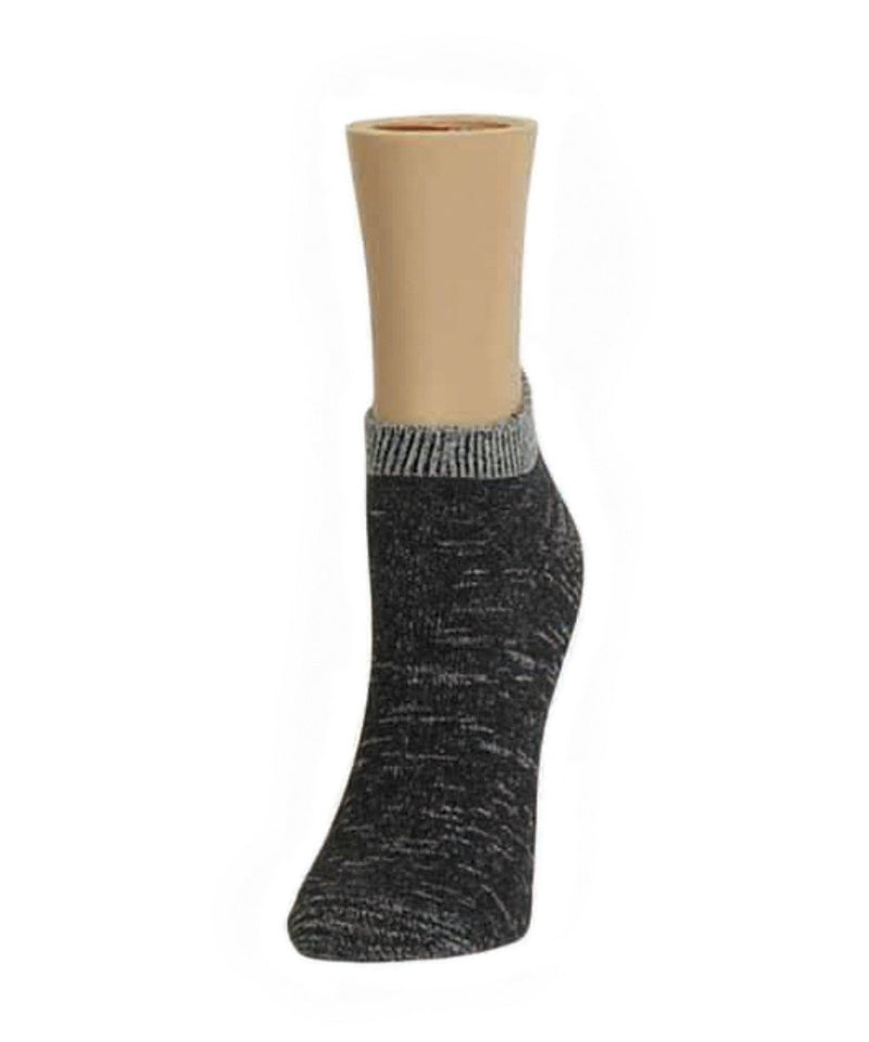 MeMoi Gradient Shades Soft-Fit Cotton-Rich Low Cut Socks