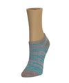 Color Blend Soft-Fit Cotton-Rich Low Cut Socks : Color: Chocolate Brown