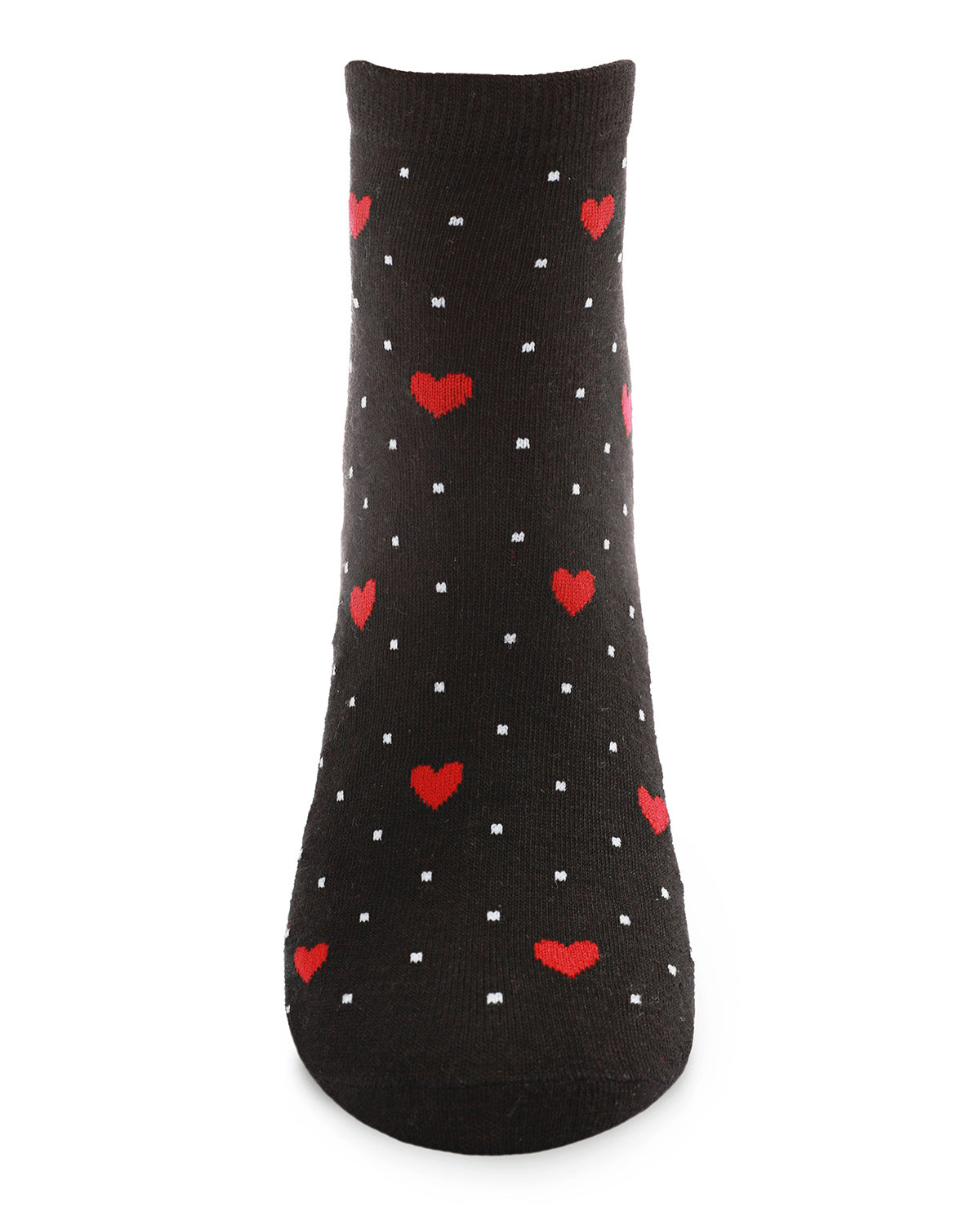 Sweetheart Low-Cut Women's Socks : Color: Black