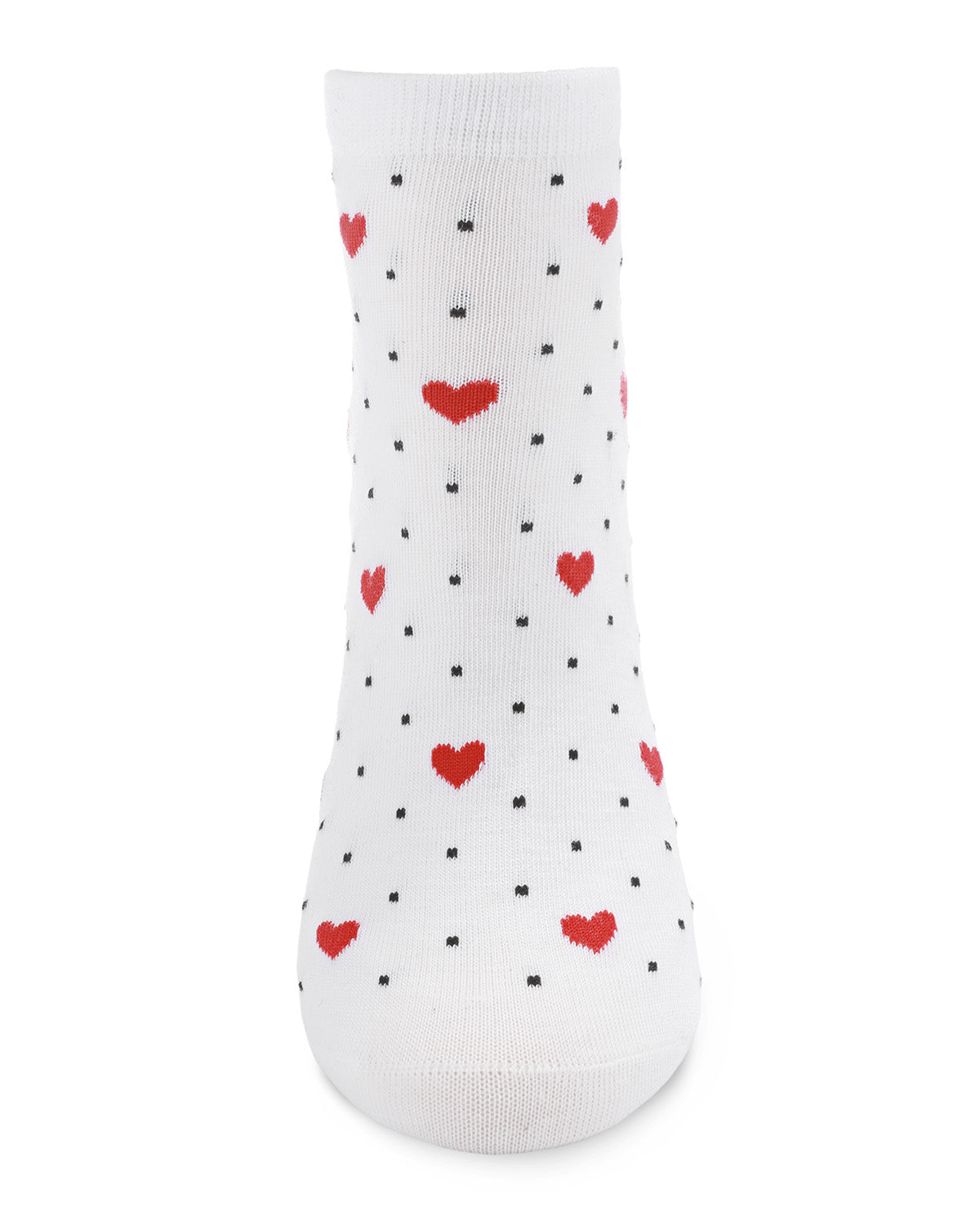 Sweetheart Low-Cut Women's Socks : Color: Black