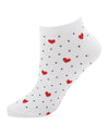 Sweetheart Low-Cut Women's Socks : Color: White