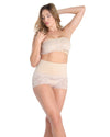 Bandeau Shaper Lacey Smoothing Strapless Bra : Color: Nude
