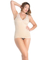 Lace Wireless Slimming Shaping Tank : Color: Nude