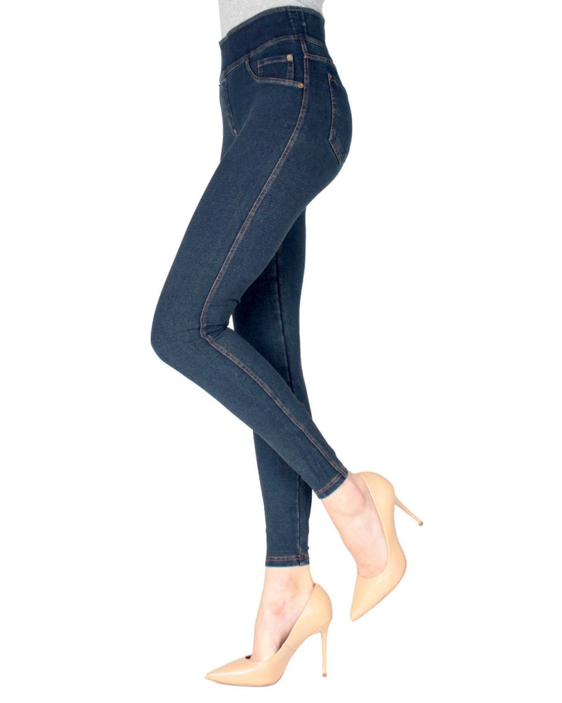 Generic Ogilvy Mather Women Leggings Fashion Faux Denim Jeans