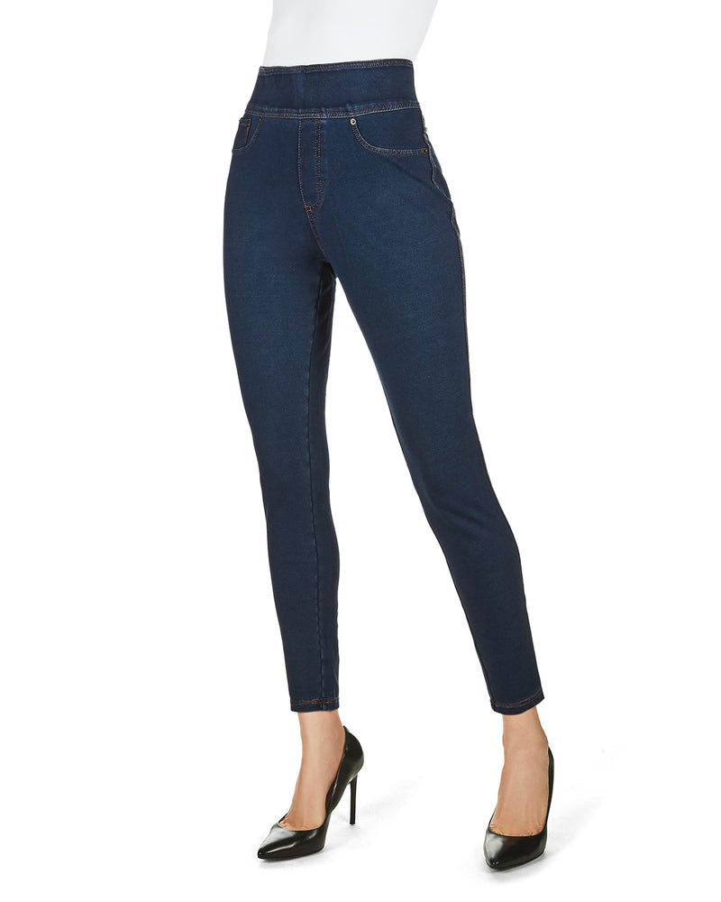 J Jill Denim Leggings Shoreline Blue Stretch Denim High Rise Jeans