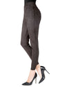 Morrison High-Waisted Snakeskin Leggings : Color: Black