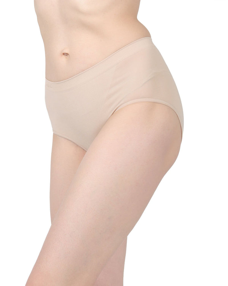 NINGMI Tummy Control Thong Shapewear for Women Mid-Waist Underwear