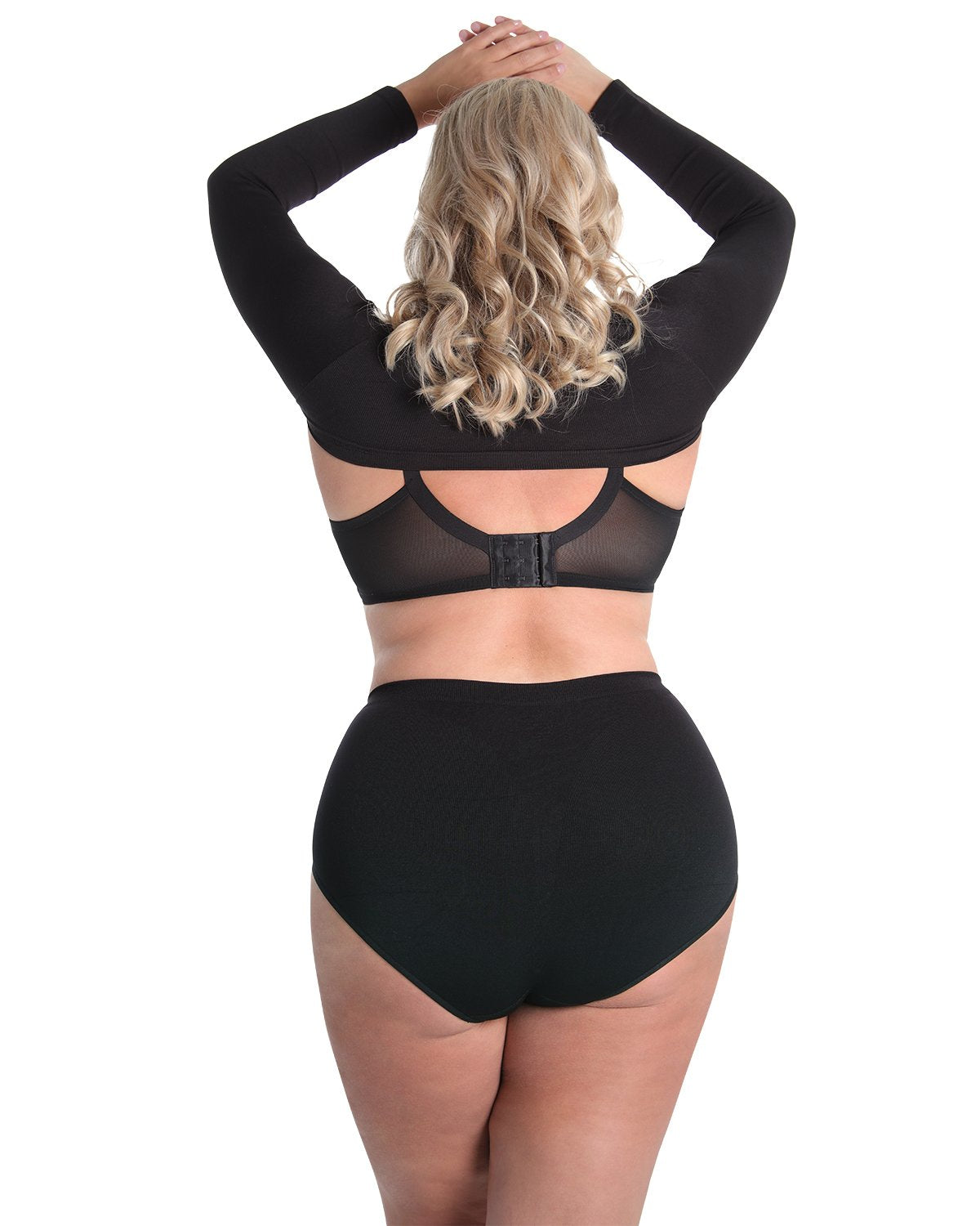 Women's Control Top Shaping Panty by SlimMe : Color:Black