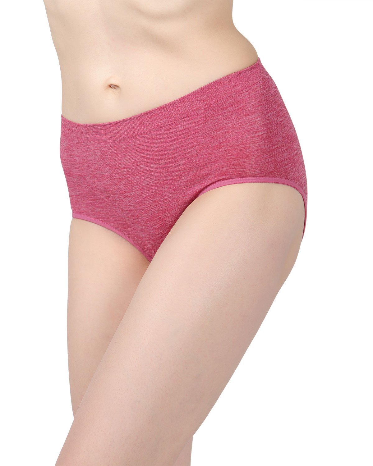Women's Control Top Shaping Panty by SlimMe : Color: Cabernet Space dye