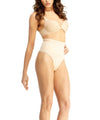 Sexy High-Waisted Shaping Thong : Color: Nude