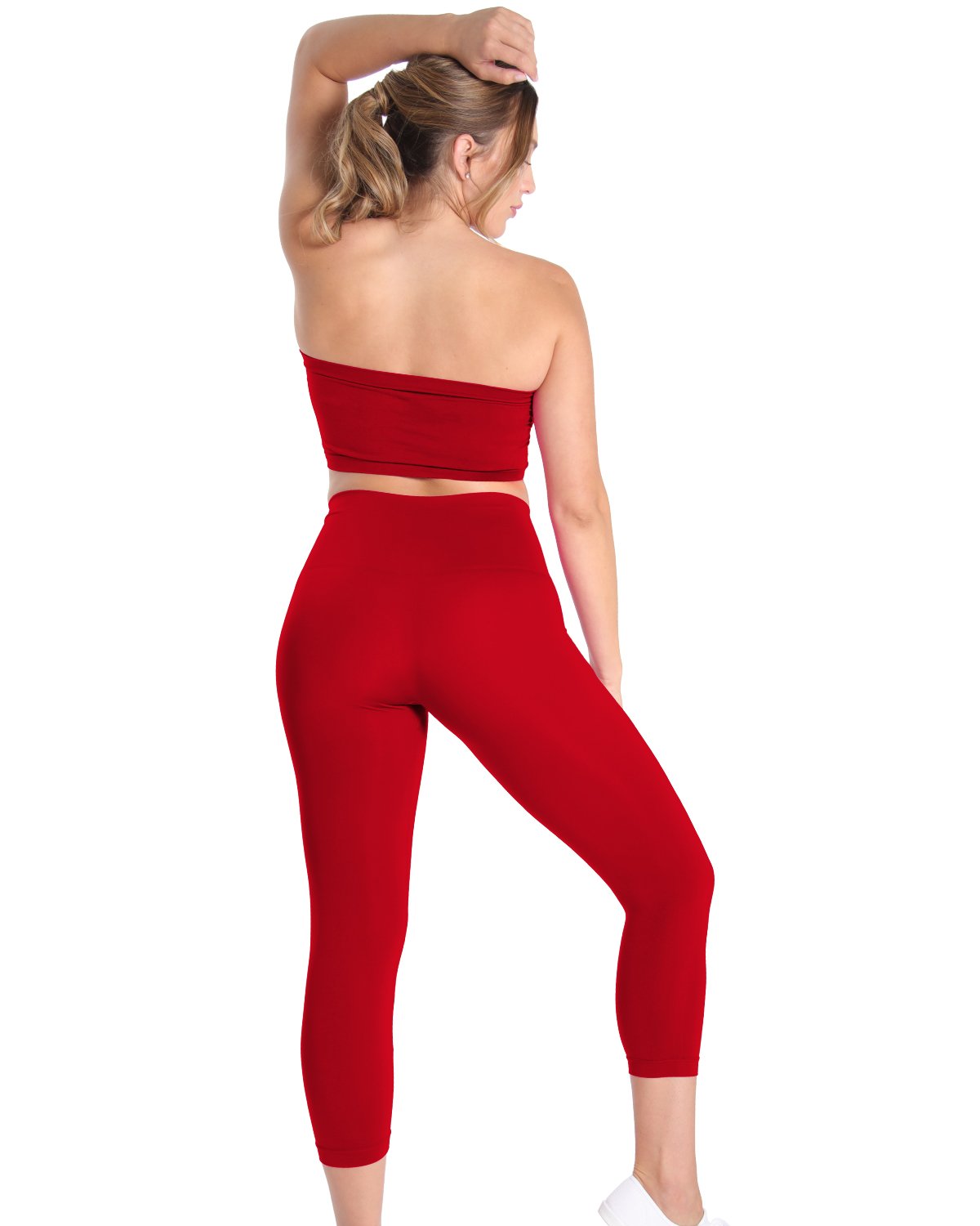 High-Waist Control Seamless Shapewear Leggings : Color: Scooter