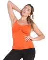 Sottile Wireless Shaping Camisole : Color: Burnt Ochre