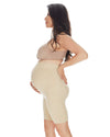 High-Waisted Maternity Thigh Shaper : Color: Nude