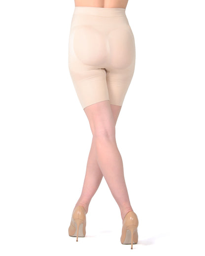 High-Waisted Maternity Thigh Shaper : Color: Nude