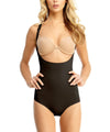 Braless High Back Slimming Bodysuit Shaper : Color: Black