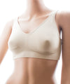 Women's Wireless Comfort Shaper Bra : Color: Nude