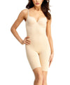 SlimMe Compression Bodysuit with Padded Underwire Bra : Color: Nude