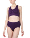 Lleva Seamless Shaping Racerback Sports Bra : Color: Blackberry