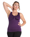 Frontrunner Shaping Sport Tank : Color: Blackberry