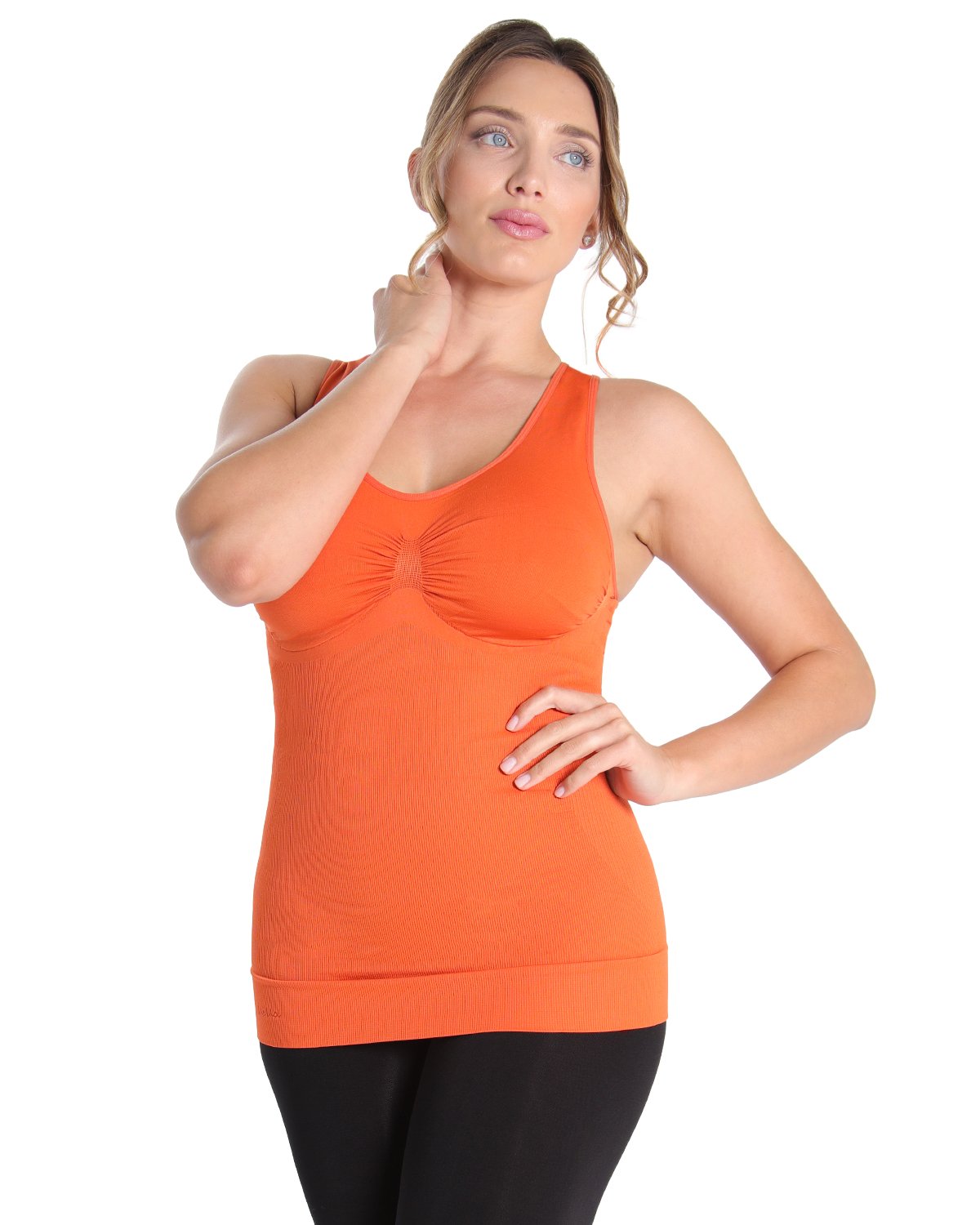 Frontrunner Shaping Sport Tank : Color: Burnt Ochre