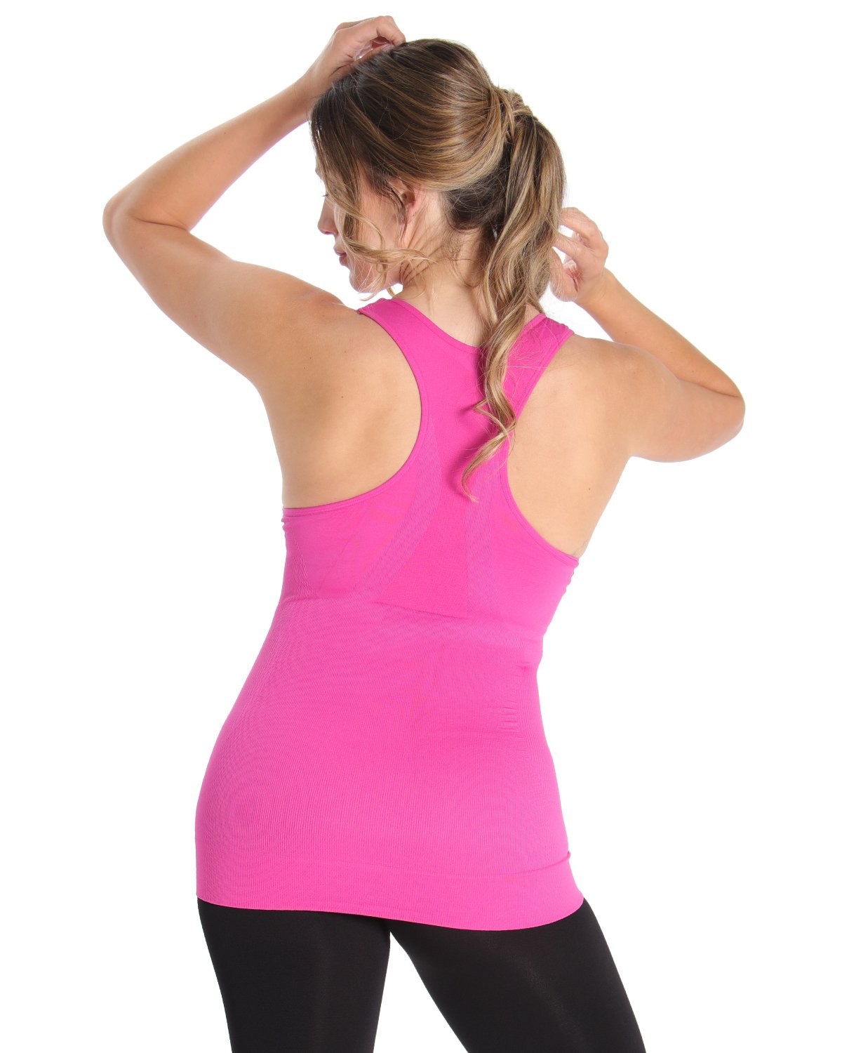 Frontrunner Shaping Sport Tank : Color: Fuchsia Red