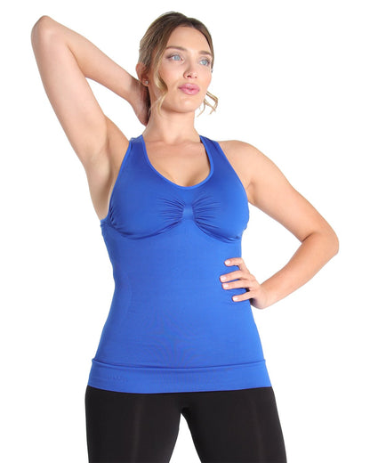 Frontrunner Shaping Sport Tank : Color: Surf The Web