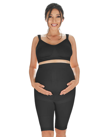 Women's Nylon Maternity Nursing Bandeau : Color: Black