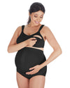 Lightweight Full Support Maternity Nursing Bra : Color: Black
