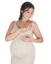Women's Nylon Maternity Nursing Cami : Color: Nude