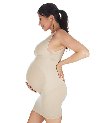 pregnancy slip for dress The Everything Black onyx / S during pregnancy SlimMe - Supportive Maternity Lightweight