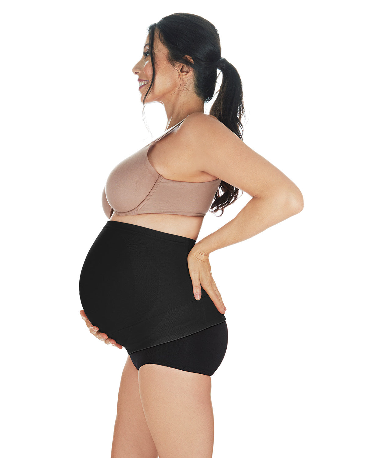 Maternity Shaping & Supportive Belly Band : Color: Black