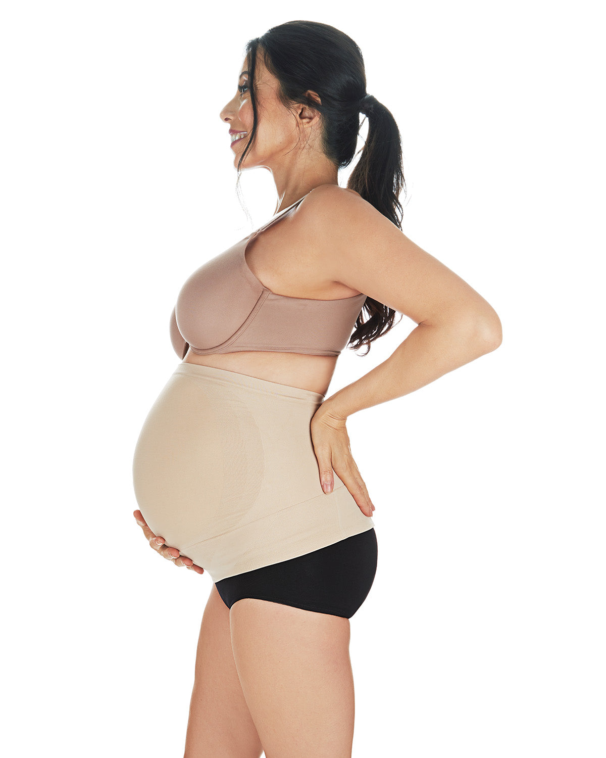 Maternity Shaping & Supportive Belly Band : Color: Nude