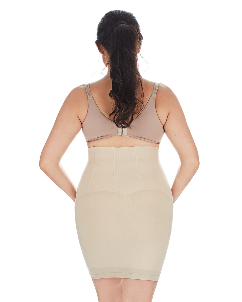 SlimMe Supportive Maternity Lightweight Slip Dress X-Large / Nude
