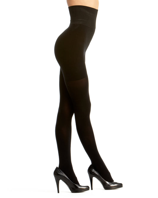 KillerFigure Control Top Shaping Tights : Color: Black