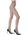 Women's Ultra Sheer Diamond Down Nylon Tights : Color: Steel Gray